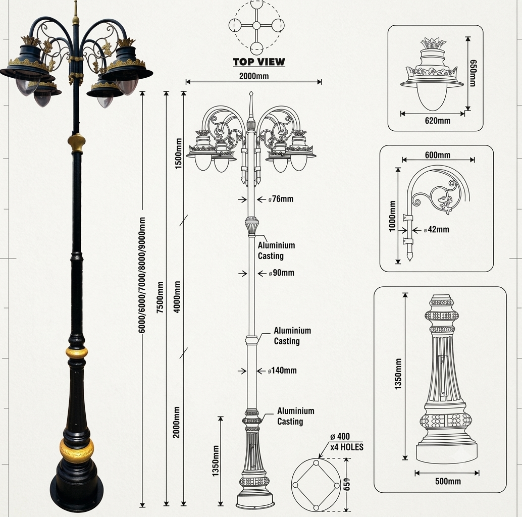 Camera Signal Pole